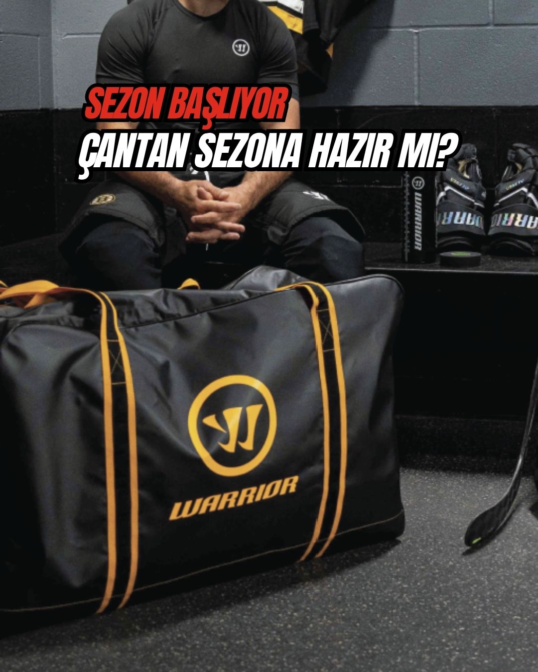 Çantan sezona hazır mı? Hokey ekipman çantası